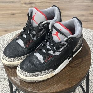Nike Air Jordan 3 Cement Black